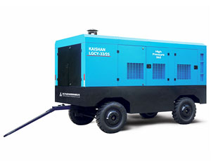 kaishan diesel portable air compresosr